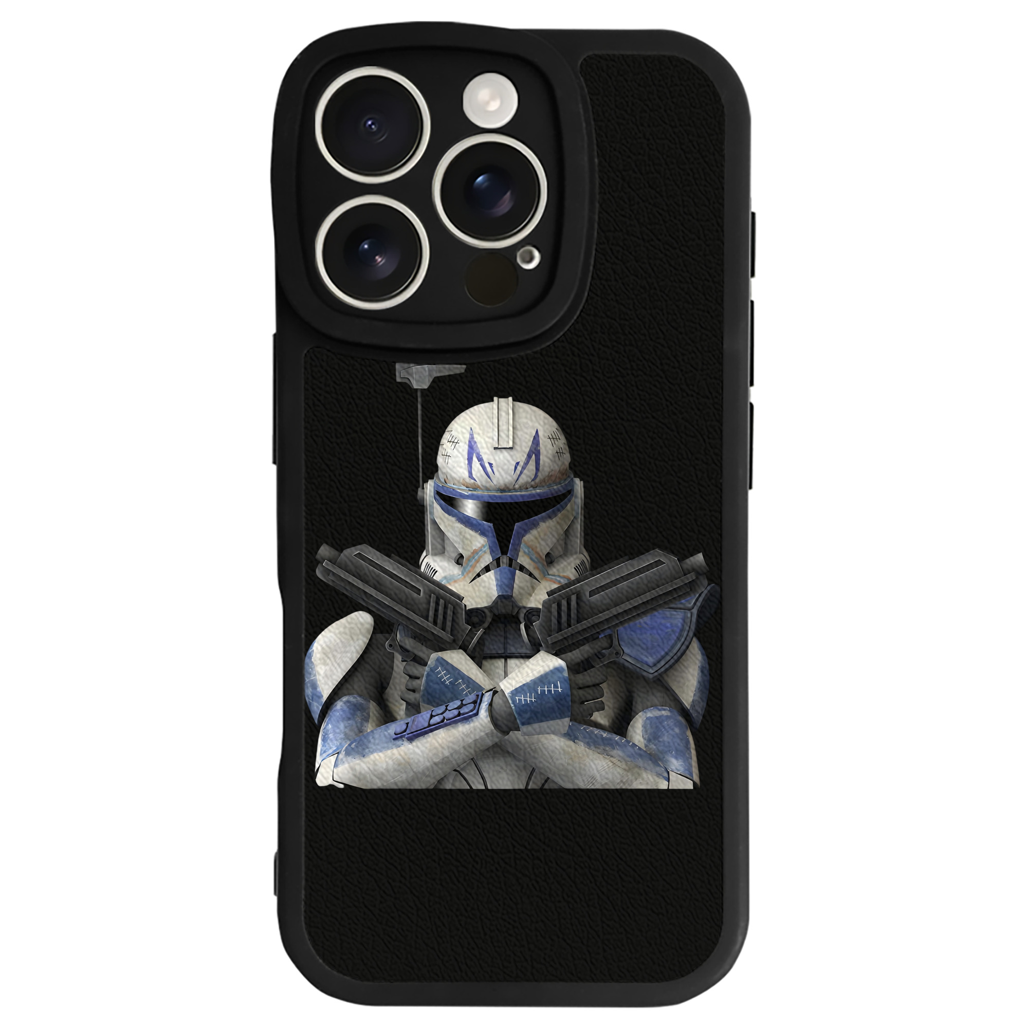 （画像用） スター・ウォーズ Star Wars 【iPhone 16シリーズ対応】シリコンスマホケース（レザー調） 材質：シリコン